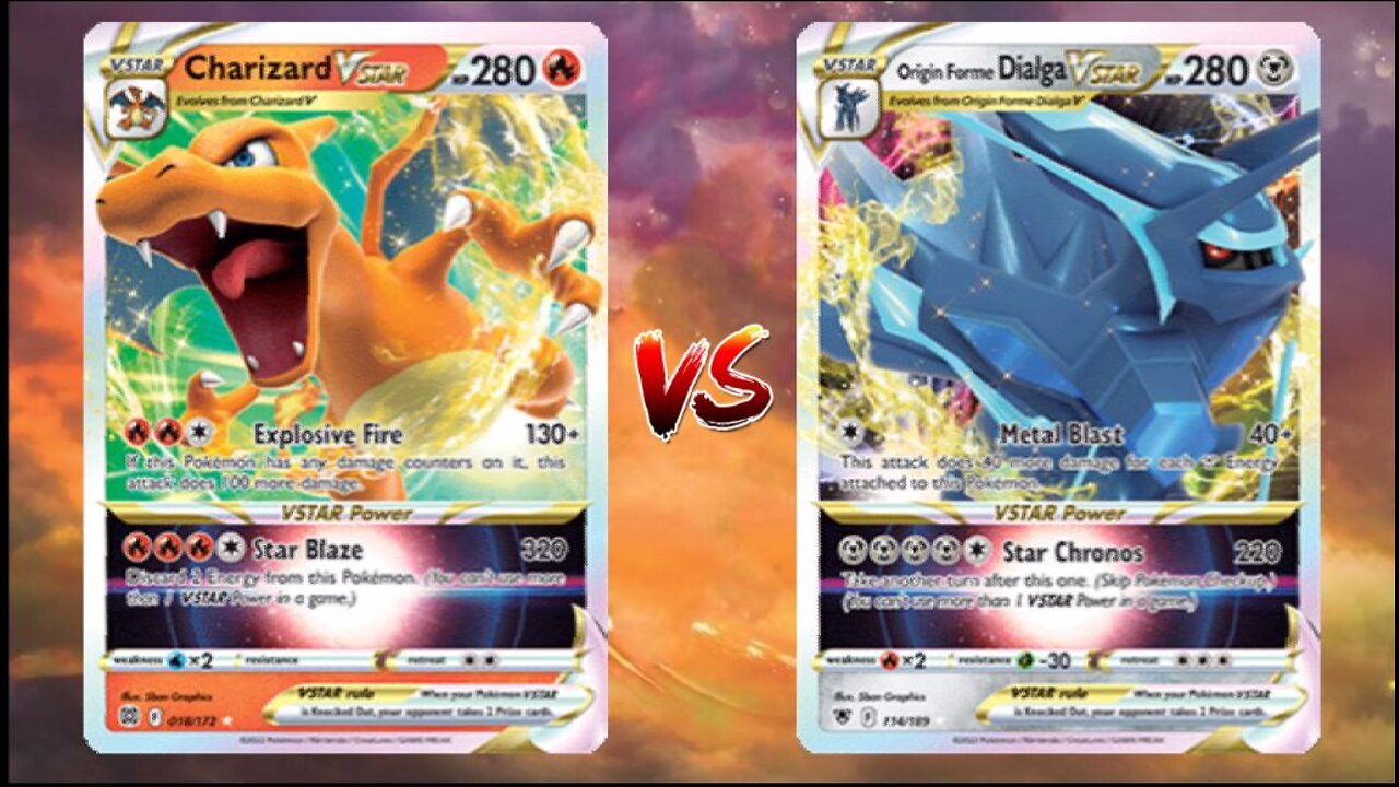 Pokemon TCG Online Expanded Charizard VSTAR VS Dialga VSTAR Bronzong!!