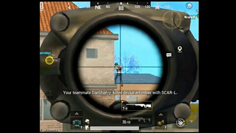 PUBG MOBIlE LITE HEADSHOT WITH AWM.