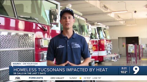 TFD responds to 58 heat-related calls in one week