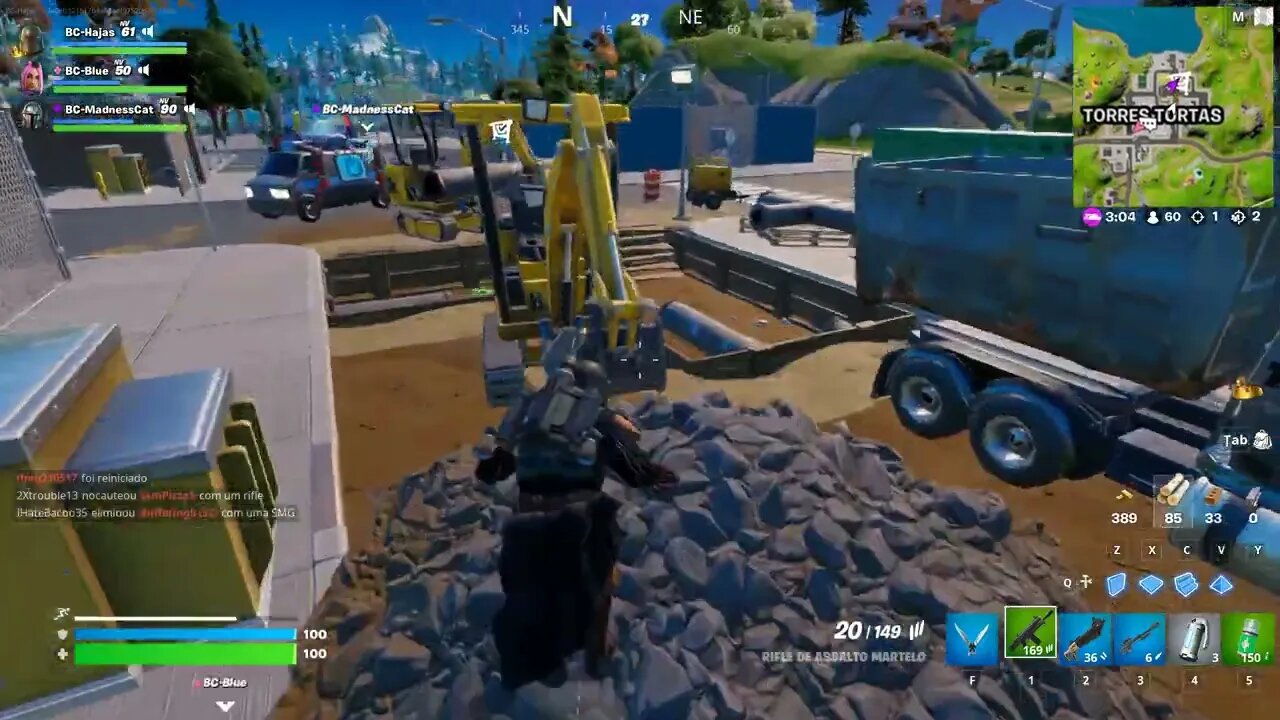 Fortnite em Família | Como eu ODEIO construção :D