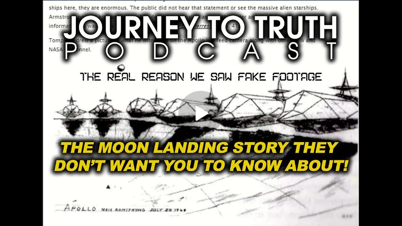 The MOON LANDING Story They Don't Want You To Know About! - The Real Reason We Saw Fake Footage