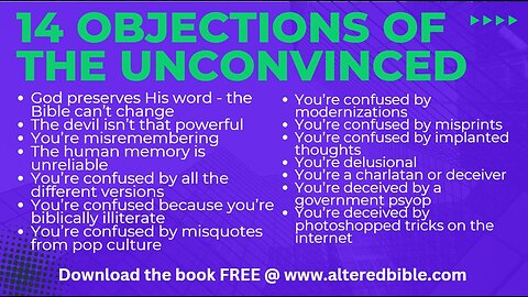 The 14 Objections Of The Unconvinced - Mandela Effect