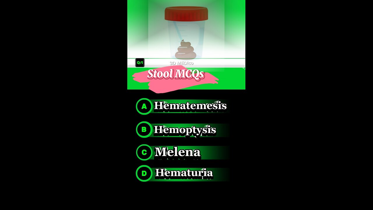 Stool sample question answers mcqs #stoolsample #intestine #food #drugs #pharmacology #pharma