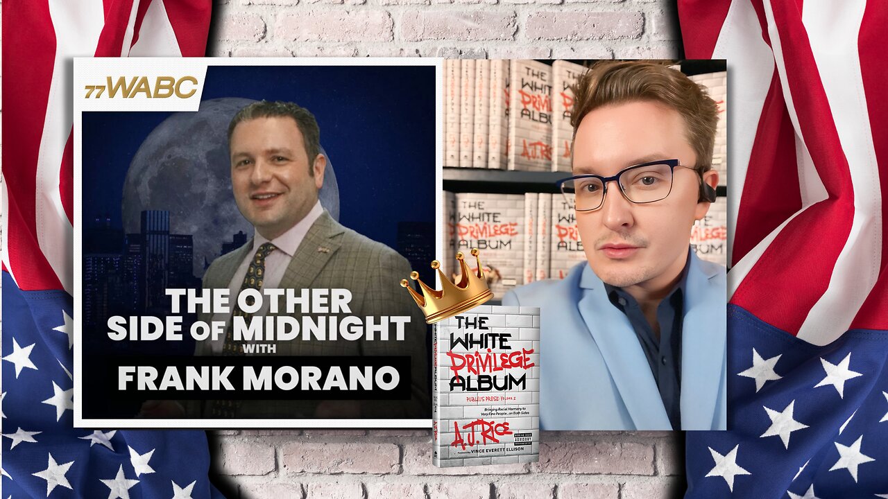 AJ Rice on WABC's Frank Morano: Kamala's Campaign Turmoil, Woke Politics & The White Privilege Album