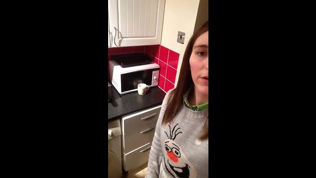 Humorous compilation of woman's trick shot skills