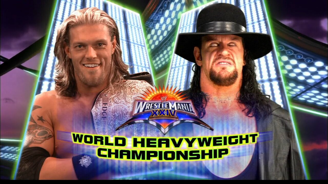 Edge vs The Undertaker - WrestleMania 24 (Full Match)