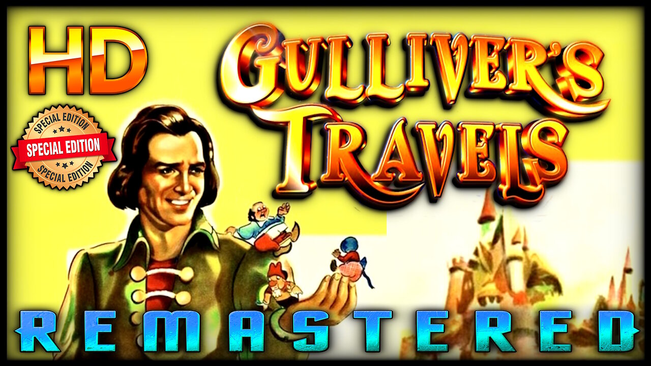 Gullivers Travels 1939 (Restored HD Version) - FREE ANIMATION MOVIE