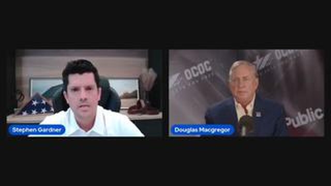 Stephen Gardner w/ Col Douglas Macgregor 11/1/2024