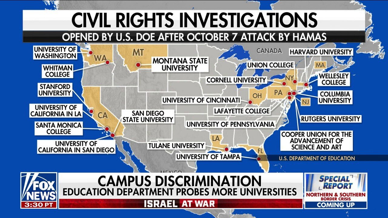 Education Department Expands Probes Of Schools' Discrimination, Harassment