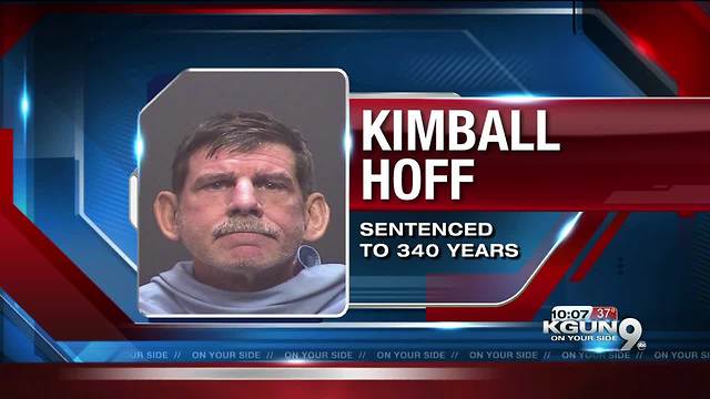 Pima County man sentenced to 340 years in prison for possessing, distributing child pornography