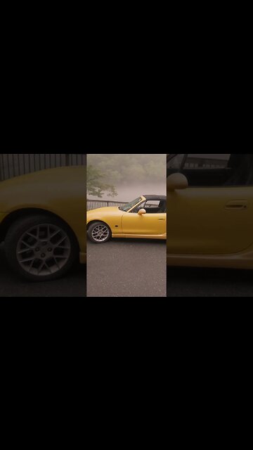 Miata + Parking lot #miata #diy #car #miatalife #carlifestyle