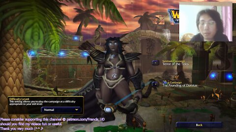 warcraft3classicfrozenthrone night elf campaign chp1 hard walkthrough