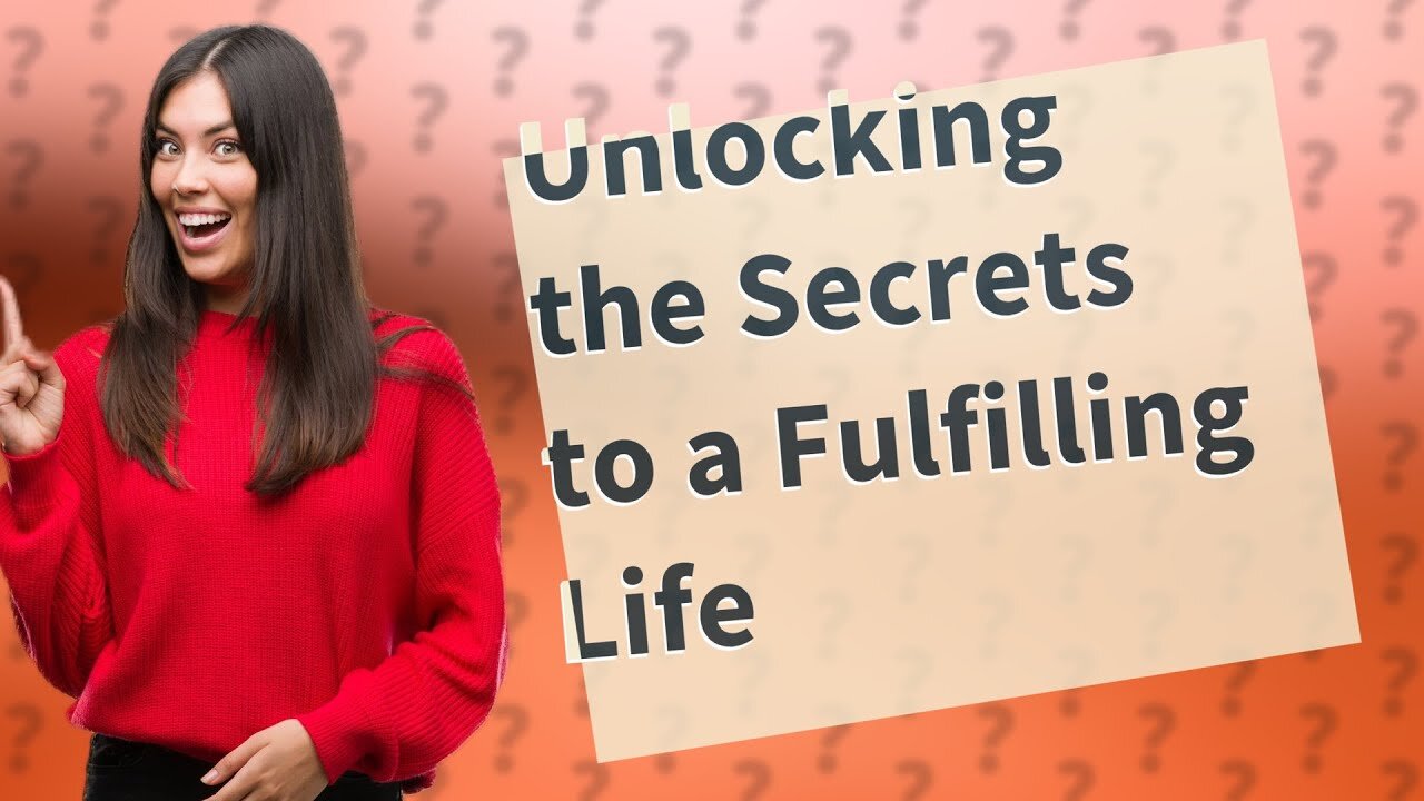 🌟 Unlocking Secrets to a Fulfilling Life: Ten Powerful Strategies 🌟