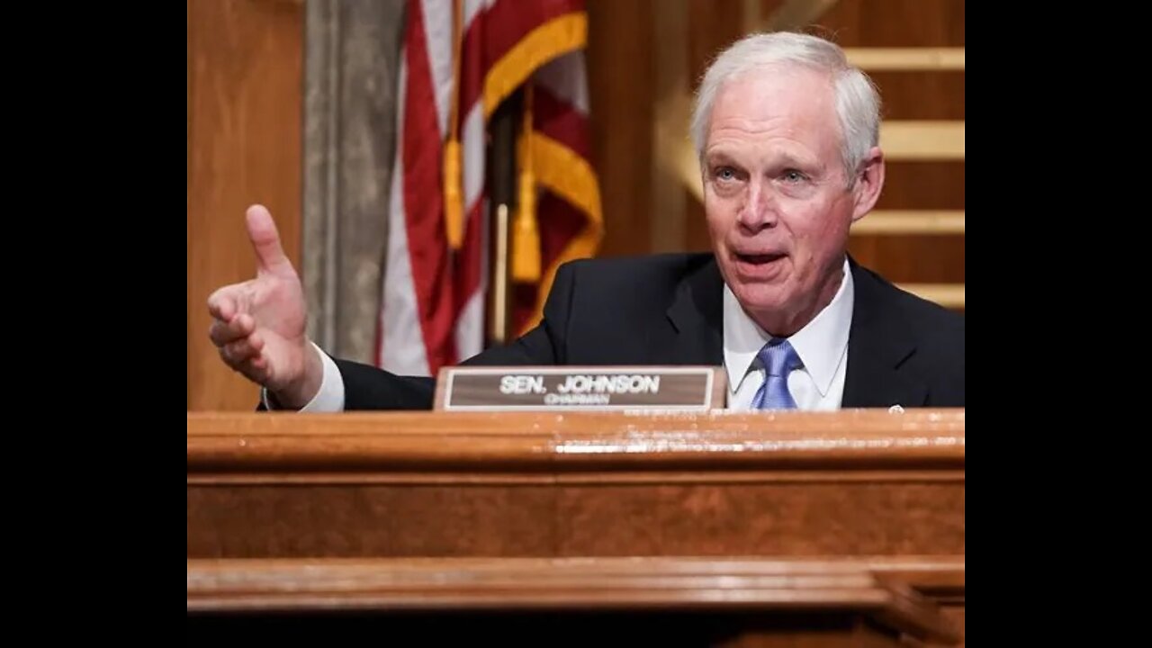 Sen. Ron Johnson: Biden Wouldn't Be President Had Son's Laptop Been Exposed