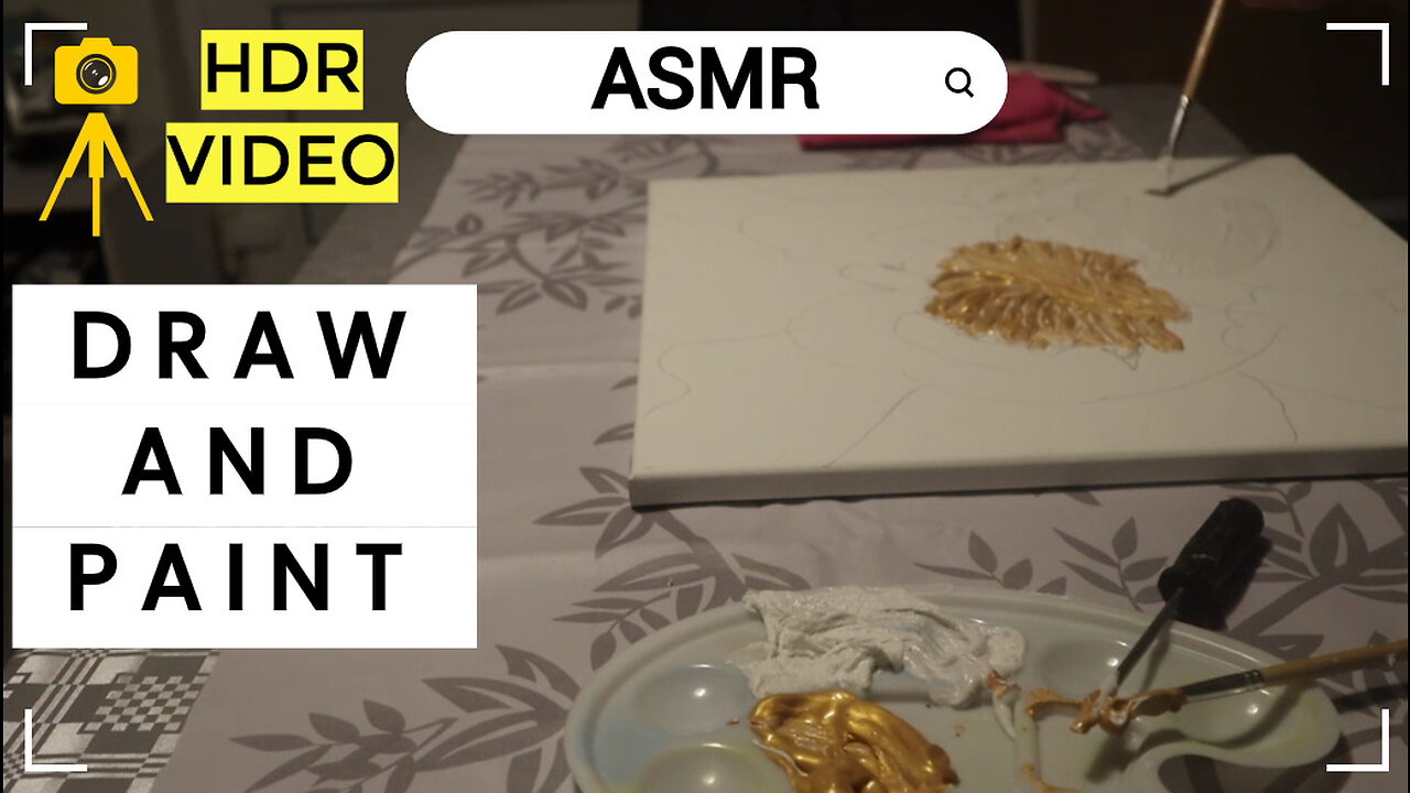 Draw and Paint ASMR Video | @asmrnaturesounds8819 | Relax, Sleep | #asmrnaturesounds #drawandpaint