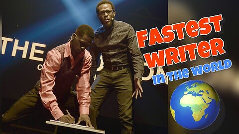 FASTEST WRITER IN THE WORLD!!! Crazy Reactions_