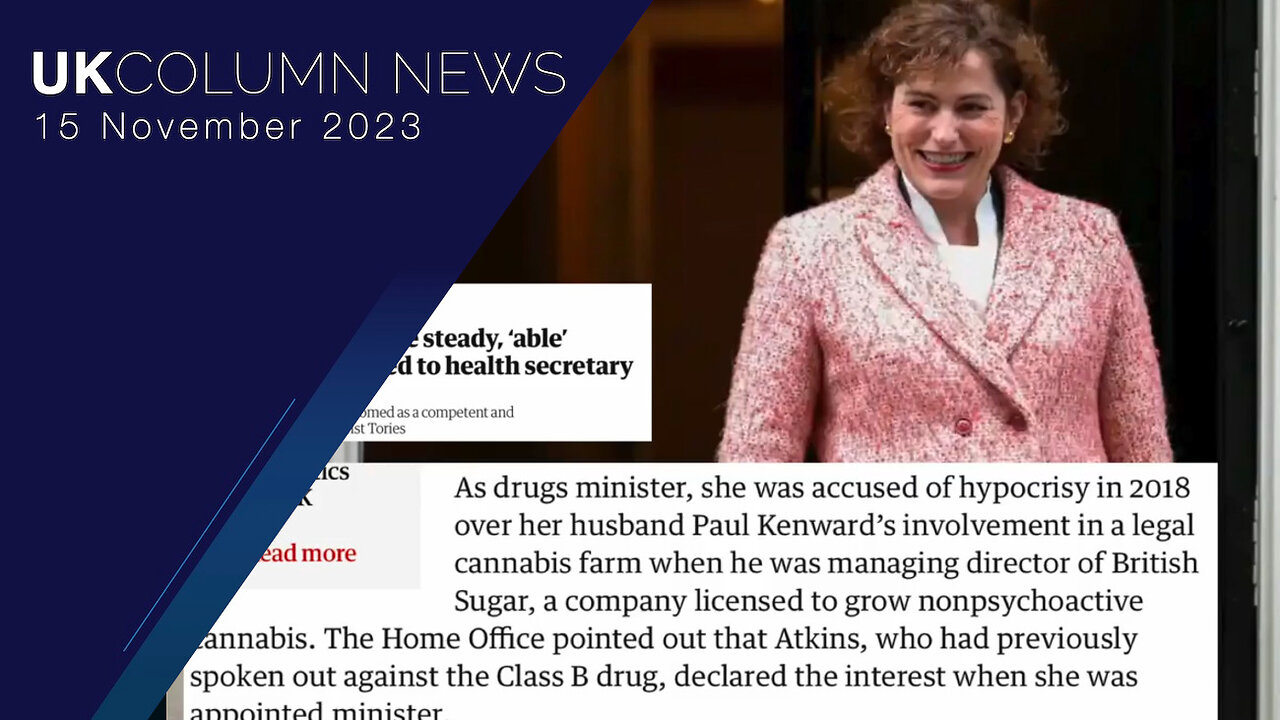 Victoria Atkins’ Conflicts Of Interests: A Long List - UK Column News