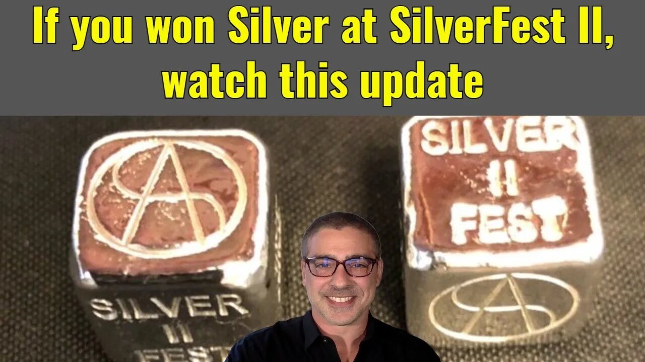 If you won Silver at SilverFest II, watch this...