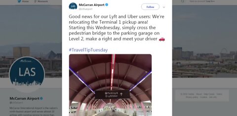 McCarran sees increase in travelers again