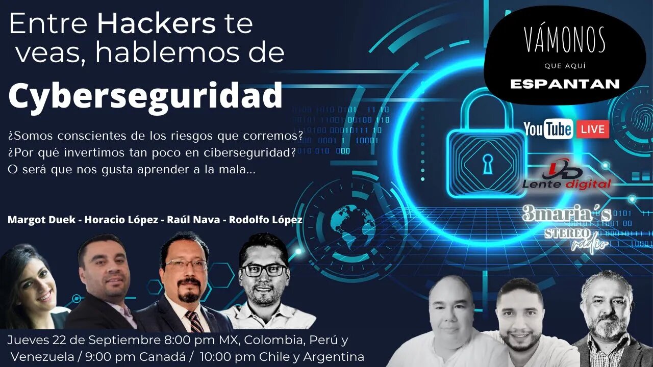 Entre hackers te veas: hablemos de Cyberseguridad