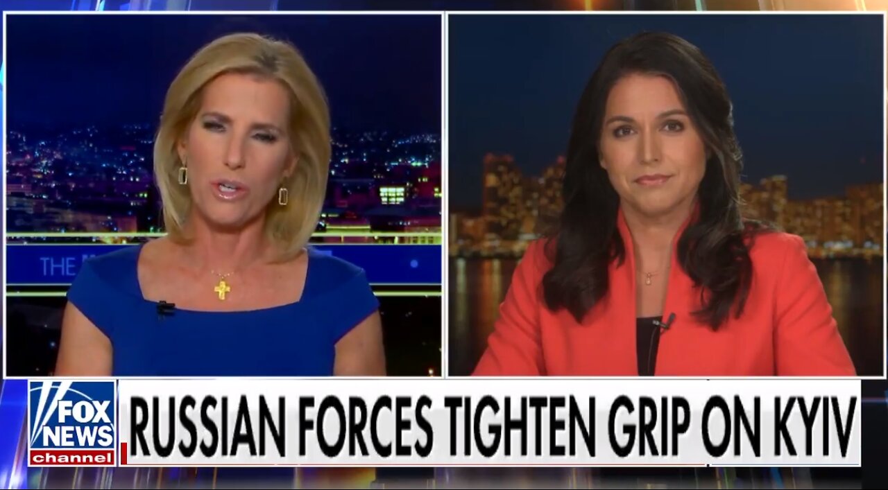 Tulsi Gabbard: Our leaders are selling us lines of 'crap' | The Ingraham Angle March 8, 22