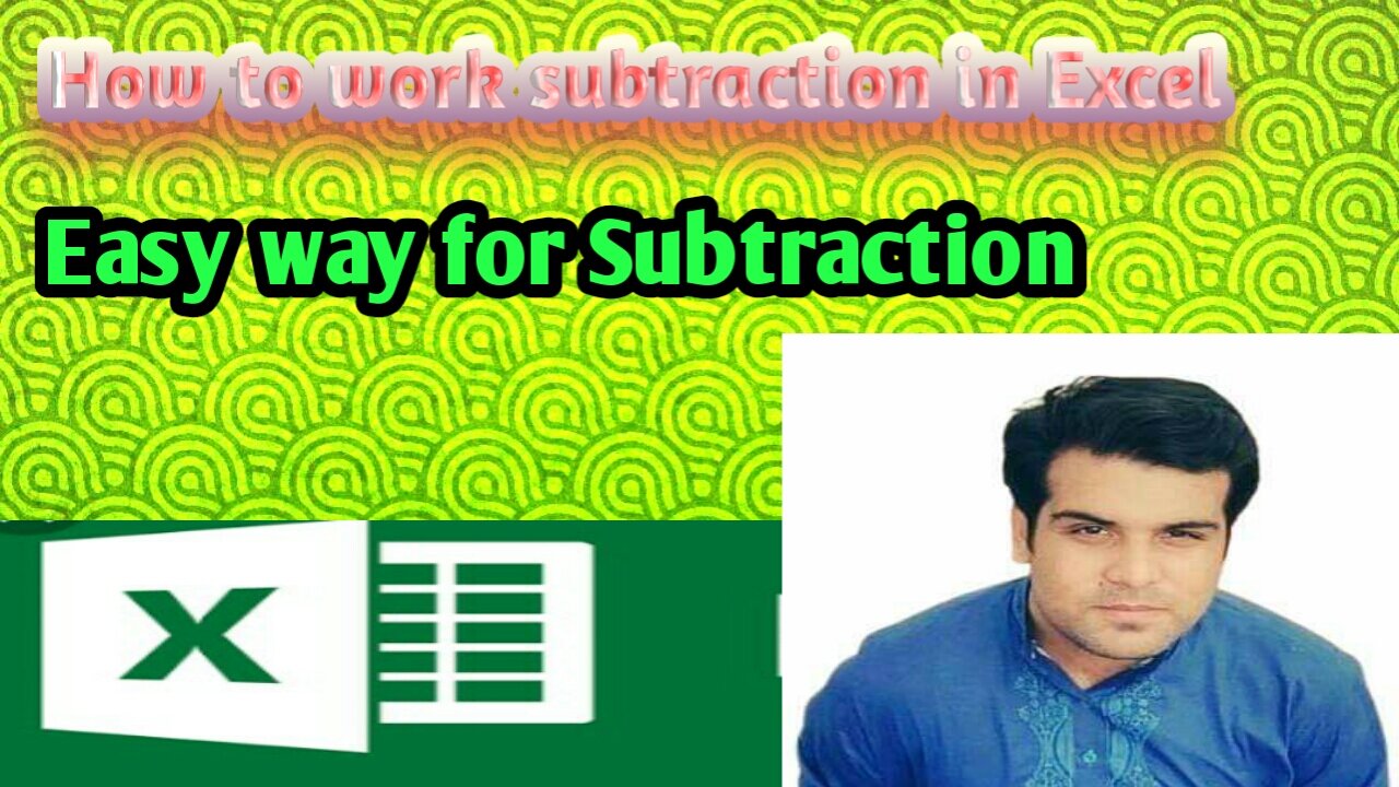 How to Subtract Cells in Excel for beginners. Excel tutorial on how to subtract using excel.