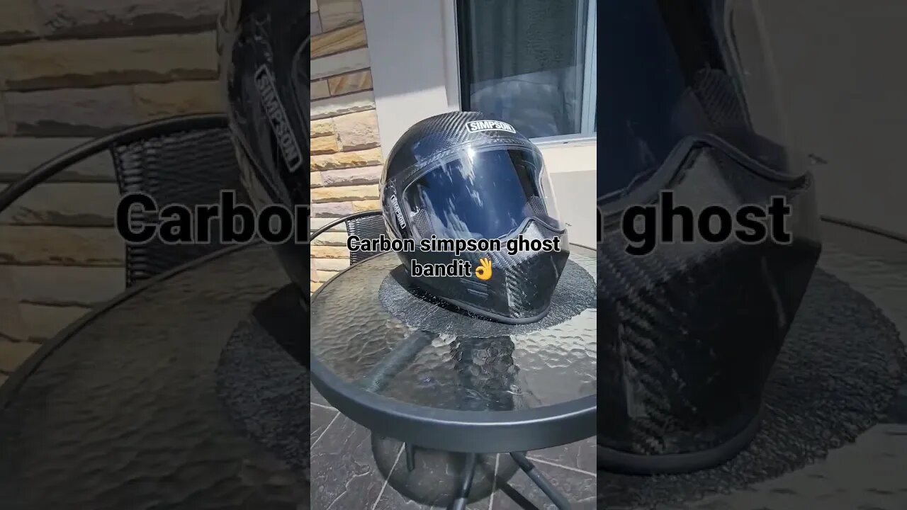 Simpson Ghost Bandit carbon fibre👌#shorts