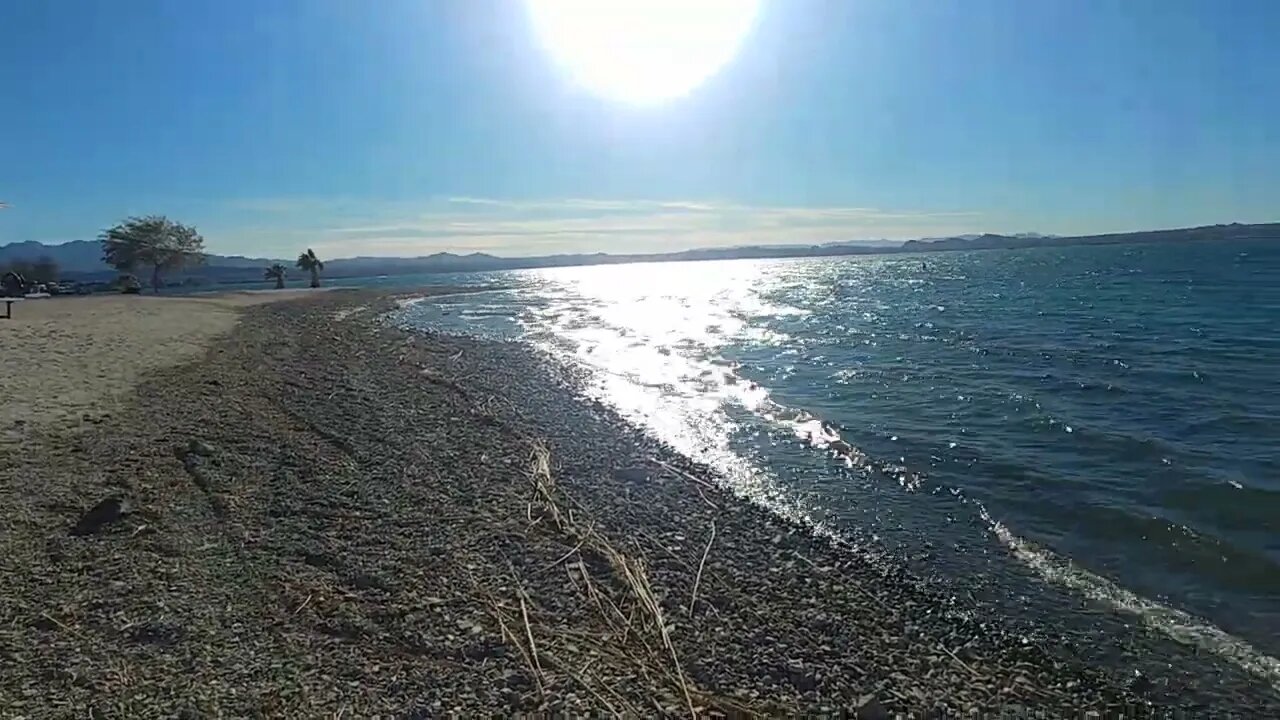 On the shores of Lake Havasu