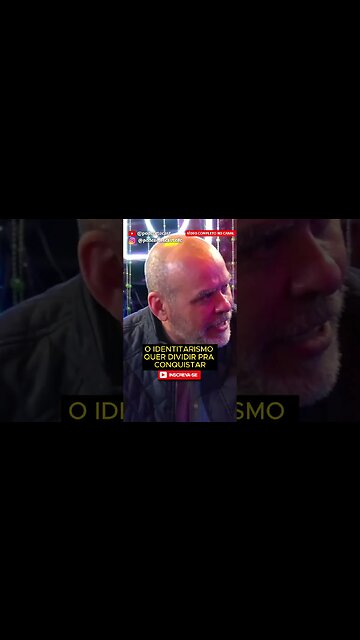 O IDENTITARISMO QUER DIVIDIR PRA CONQUISTAR #shorts #paulocruz #alexandreborges #identitarismo