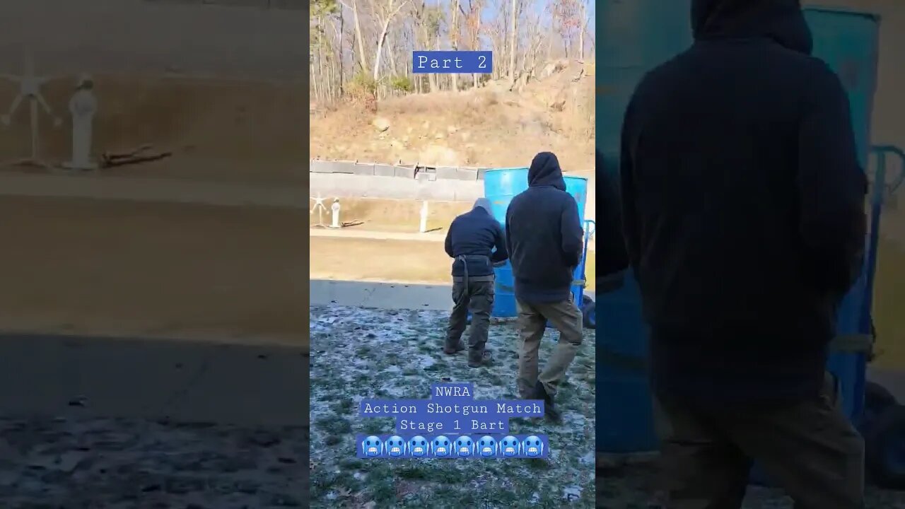 🥶🥶🥶🥶NWRA Action Shotgun Match Stage 2 Bart Part 2 #unloadshowclear