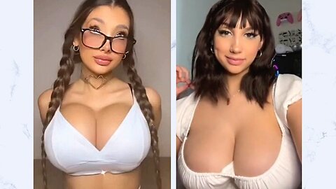 Tiktok Bounce challenge 🍒 Hot, sexy girls