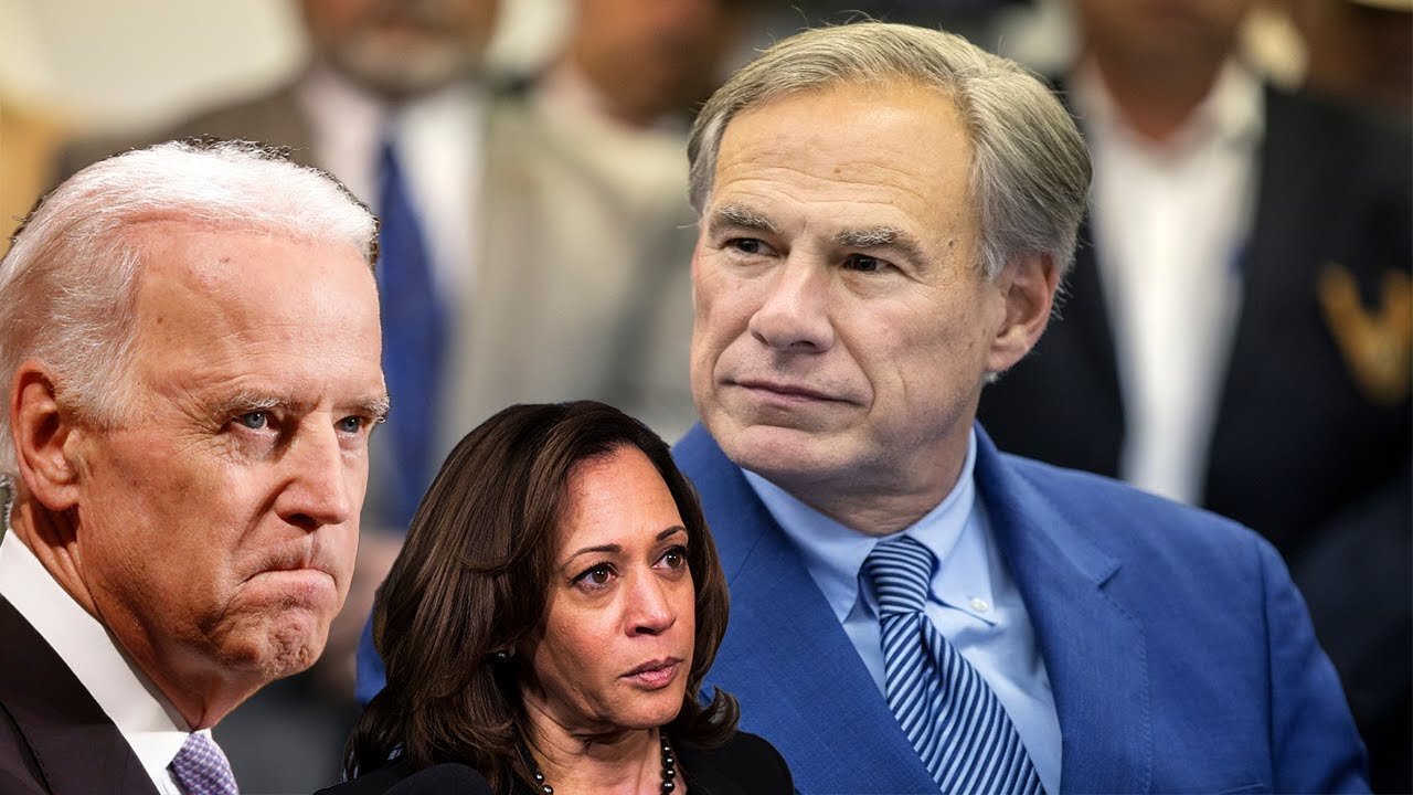 Texas Gov Greg Abbott says Joe Biden and Kamala Harris have NEVER CONTACTED HIM about Border Crisis!