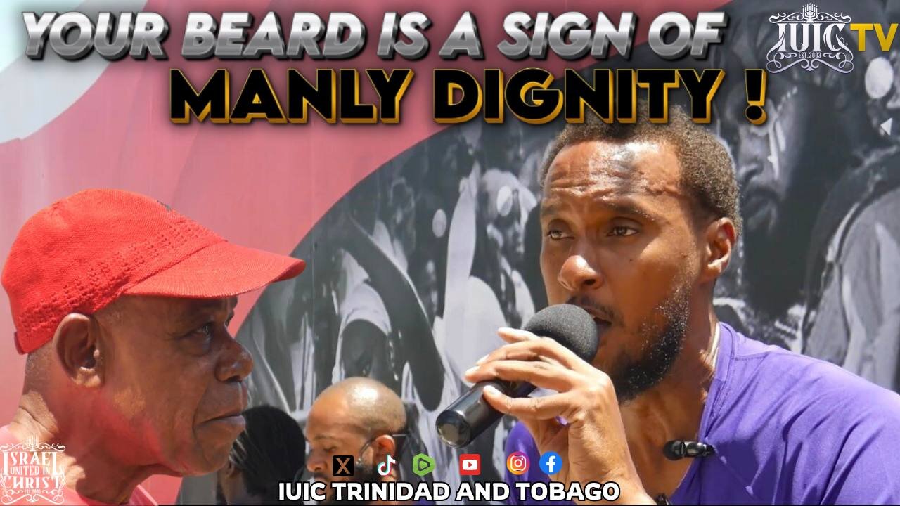 YOUR BEARD IS A SIGN OF MANLY DIGNITY!