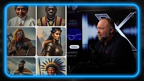 Alex Jones Google's X Spaces info Wars show