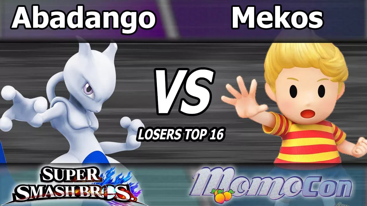 LG|Abadango (Mewtwo) vs. FS|Mekos (Lucas) - Wii U Losers Top 16 - Momocon 2017