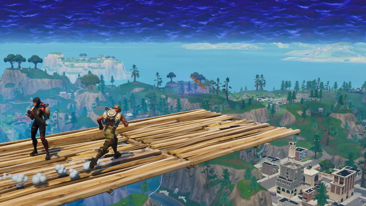 He Fell From The Sky Base!
