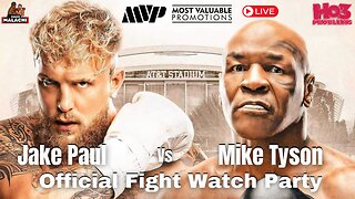 Jake Paul vs Mike Tyson Official Fight Watch Party