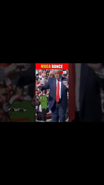 EPIC MAGA DANCE 🥳🤩 #shorts #funny #trump