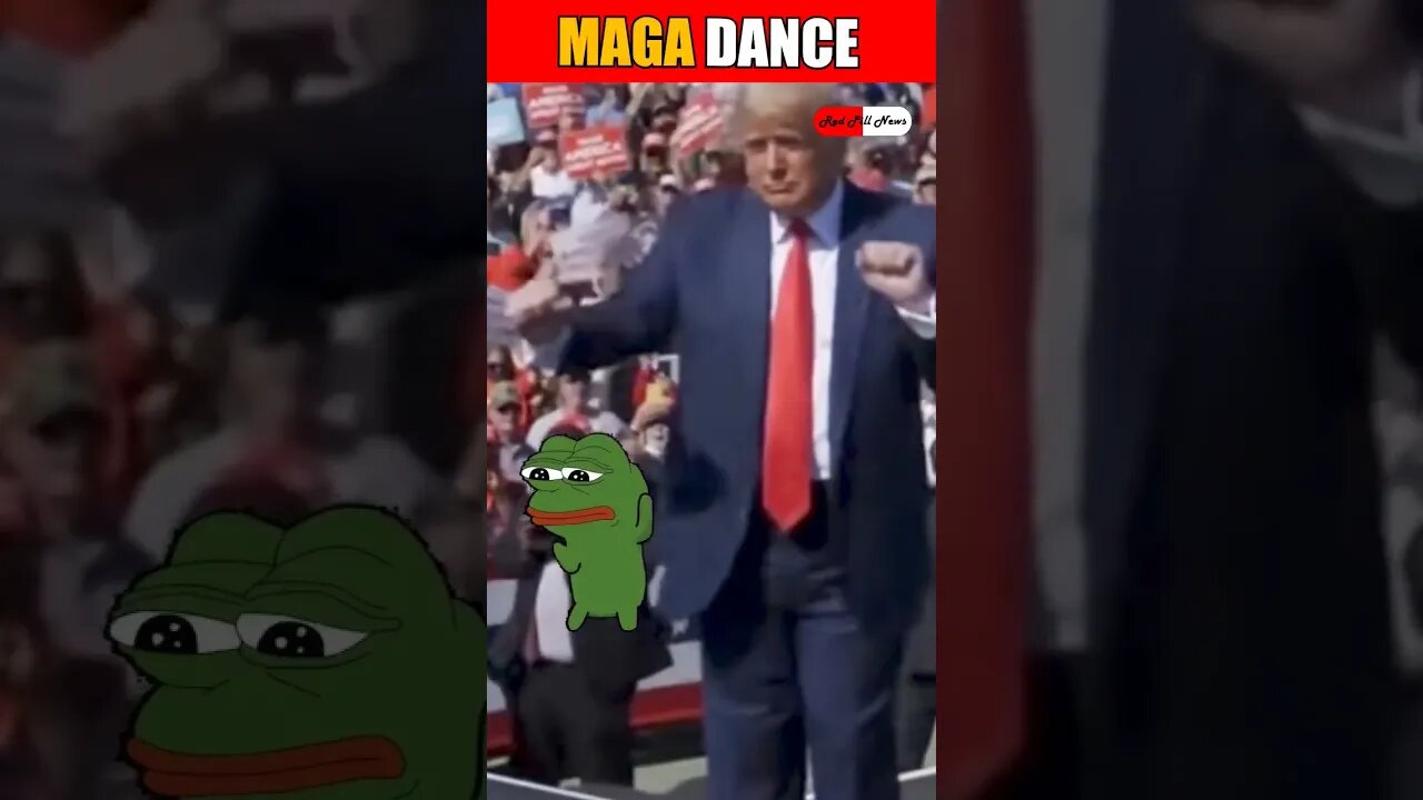 EPIC MAGA DANCE 🥳🤩 #shorts #funny #trump