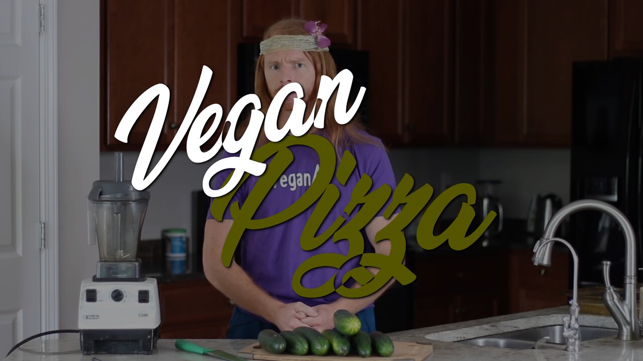 Raw Vegan Cooking - Cucumber Pizza