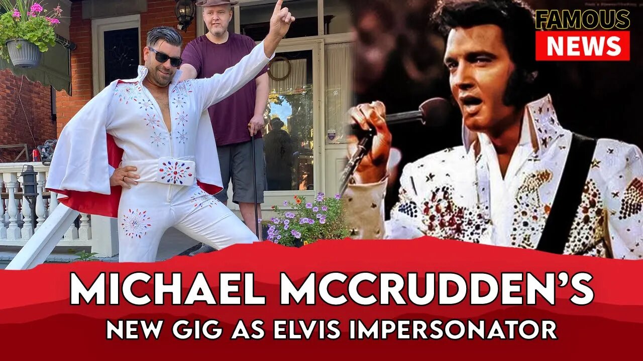 Michael McCrudden’s New Gig As Elvis Impersonator | Famous News
