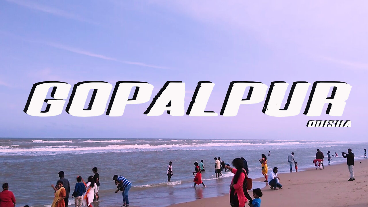 GOPALPUR || Sea Beach Ambiance || Stretching Mind on the Bay of Bengal Coast at GOPALPUR in Odisha.