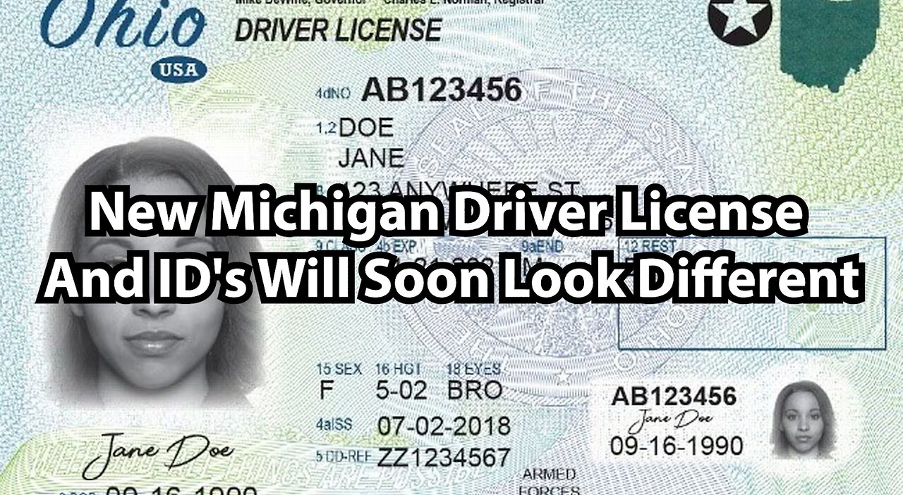 New Michigan Driver License And ID's Will Soon Look Different