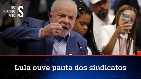 Centrais sindicais têm encontro com Lula e falam em mínimo acima da inflação