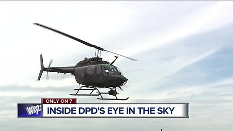 Detroit Police Department's aerial support unit fights crime from high in the sky