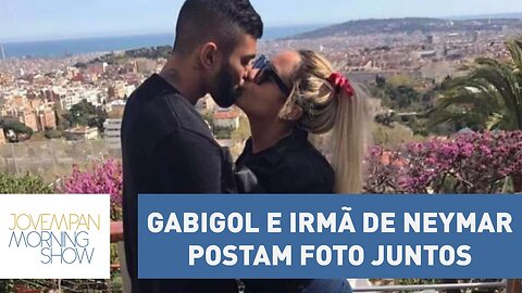 Gabigol e irmã de Neymar postam foto juntos em instagram | Morning Show