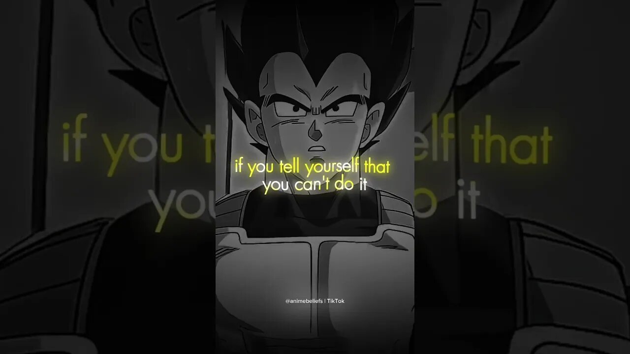 Become STRONGER by Vegeta (The most prideful man in anime history)