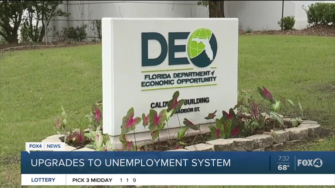 Gov. says improvements will help those struggling to file for unemployment