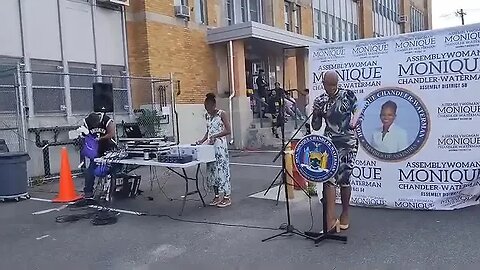 Kamala Millwood Folk Festival at 9719 flatlands av 8/20/23 Monique Chandler-Waterman Jaime Williams