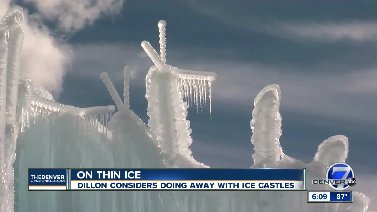 Park improvements could spell end of Dillon Ice Castles at newly redone Town Park